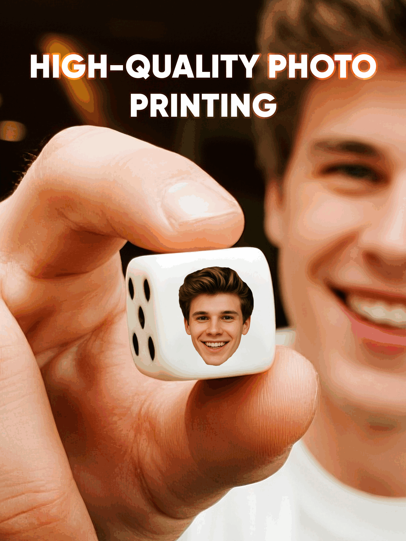 Custom Face Dice Personalized  - огляд і ціна Party Games Groups