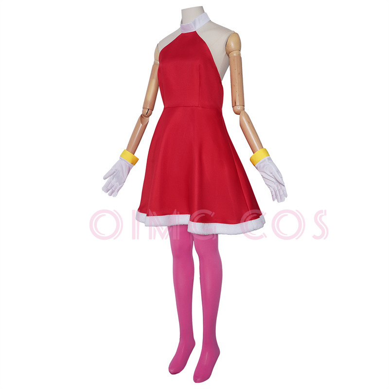 Amy Rose Cosplay Costume Adult - огляд і ціна Party Games Groups