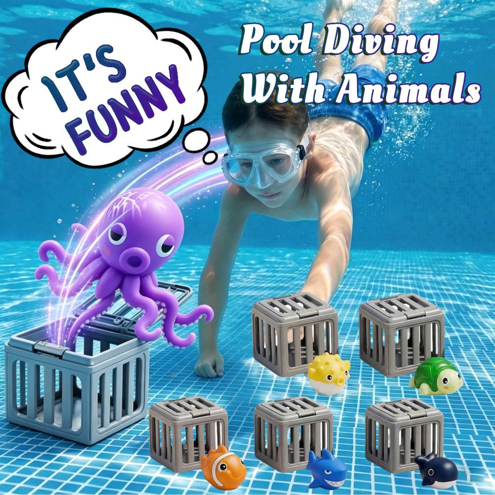 Kids Pool Diving Toys with Fis - огляд і ціна Party Games Youth
