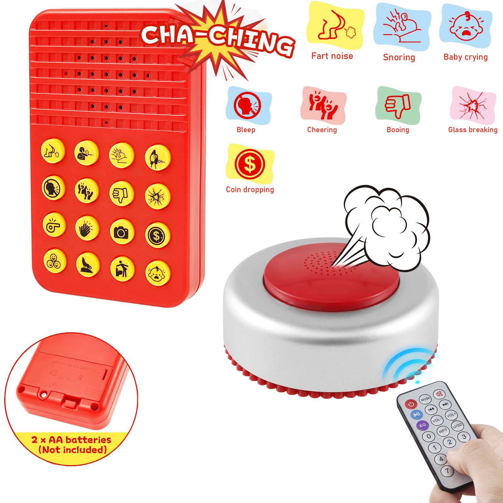 Funny Sound Effects Machine Re - огляд і ціна Party Games Adult Birthday