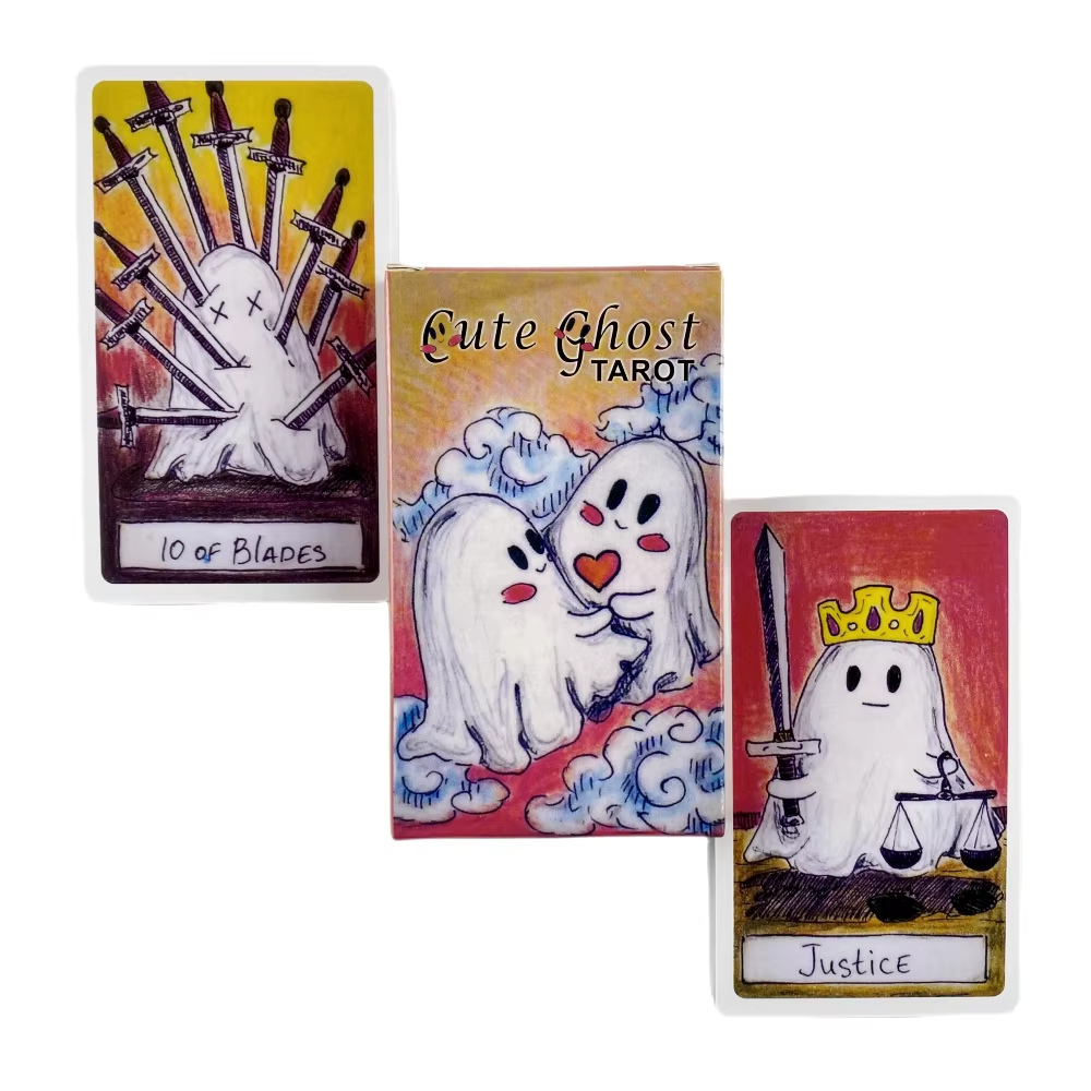 Cute Ghost Tarot Deck Toy Set  - огляд і ціна Party Games Adult Birthday