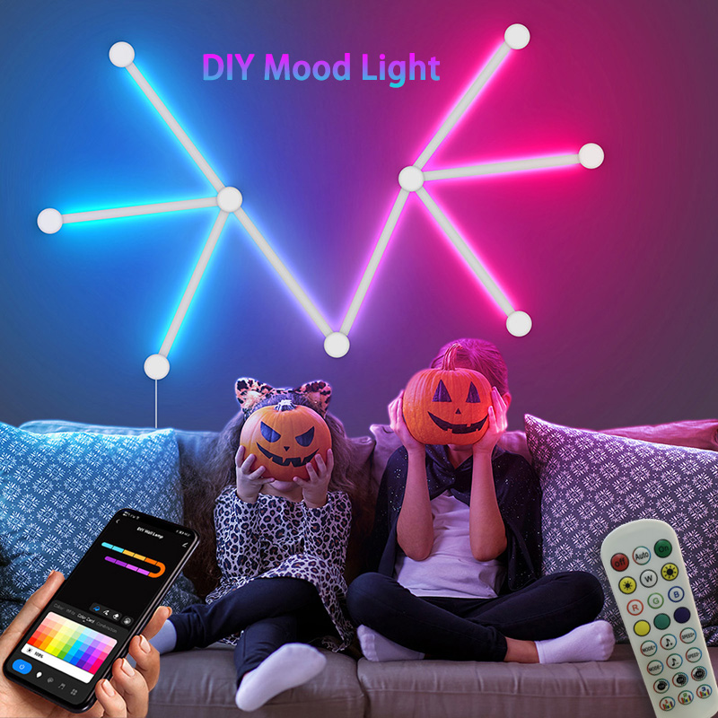 Smart RGB Wall Lamp, Bluetooth - огляд і ціна Party Games Groups