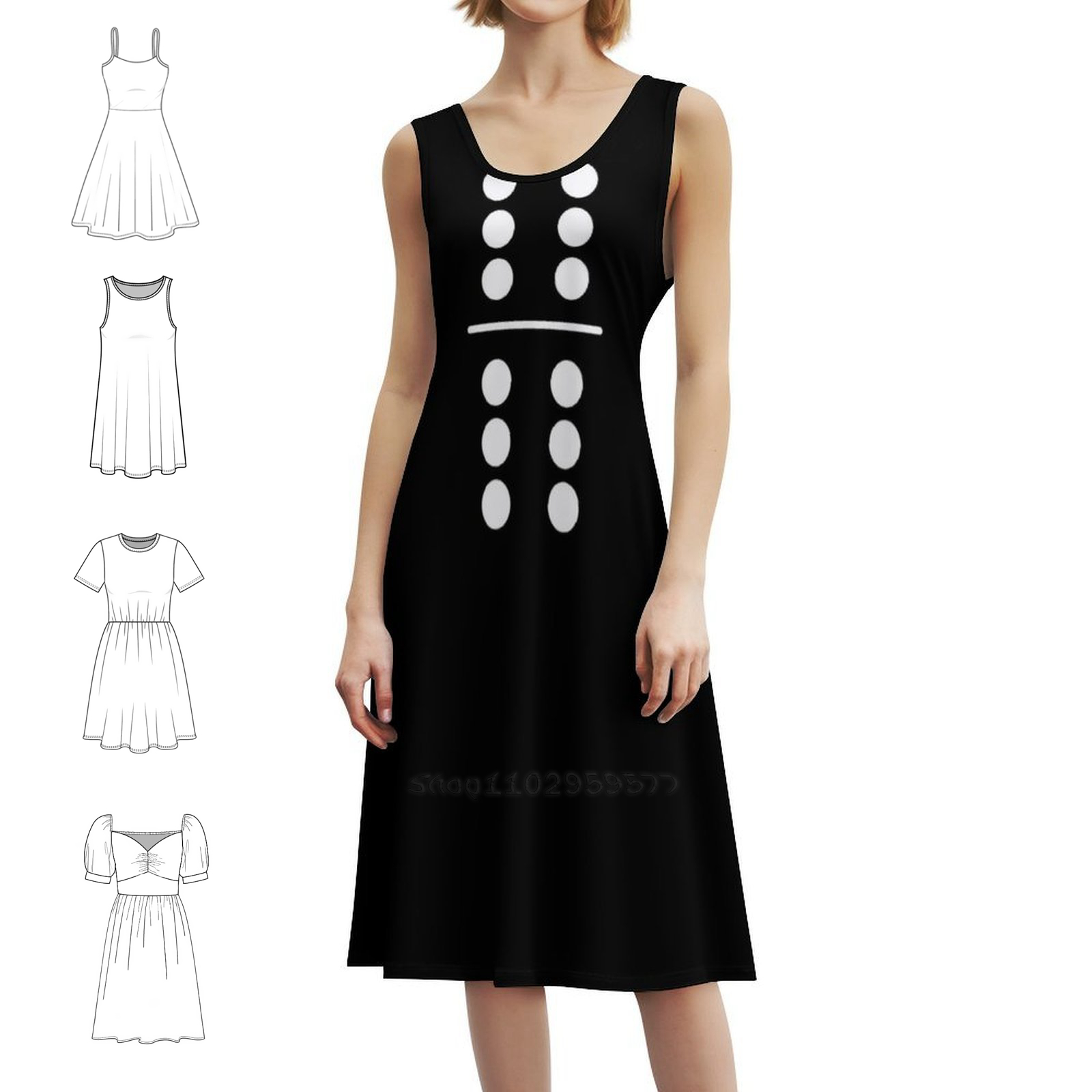 Domino Costume 6-6 Double Six  - огляд і ціна Party Games Simple