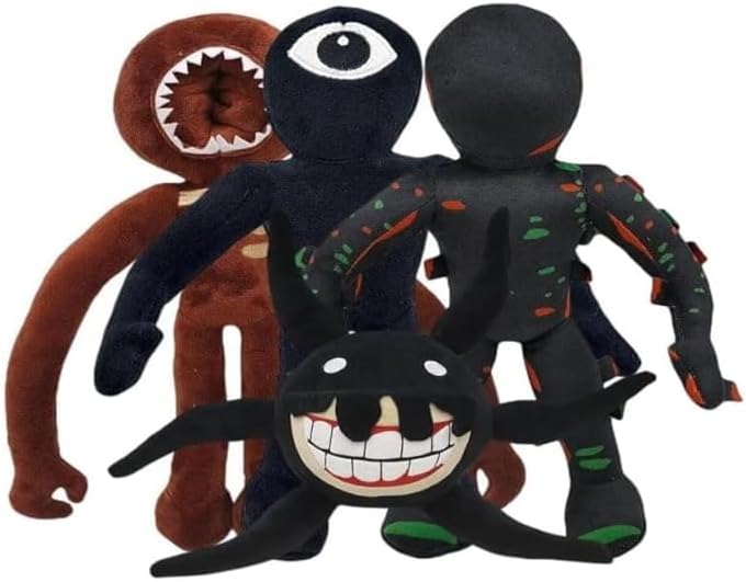 4PC Doors Plush Toys, Monster  - огляд і ціна Party Games Adult Birthday