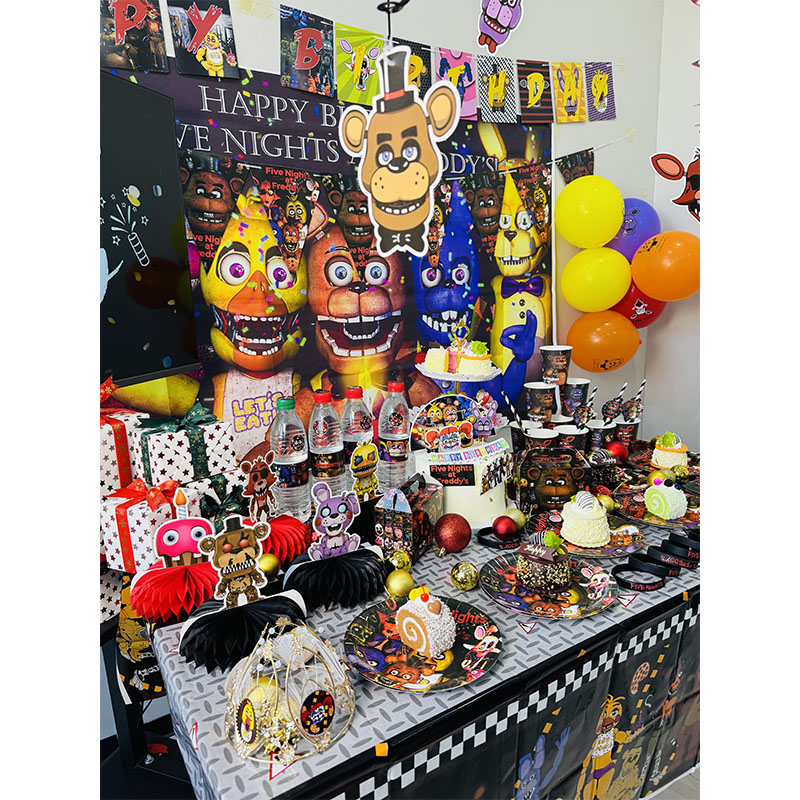 FNAF Themed Paper Plate Cups C - огляд і ціна Party Games At Christmas