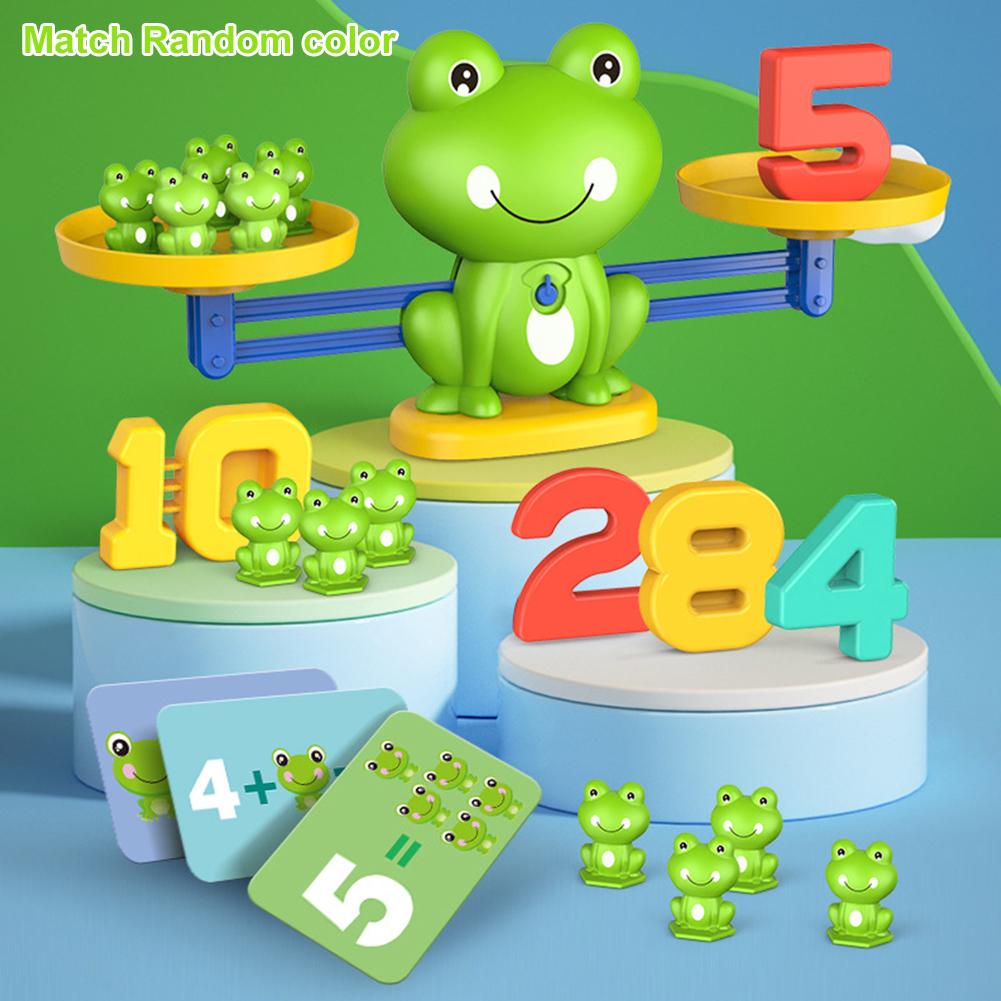 1Set Frog Balance Scale Cards  - огляд і ціна Party Games Adult Birthday