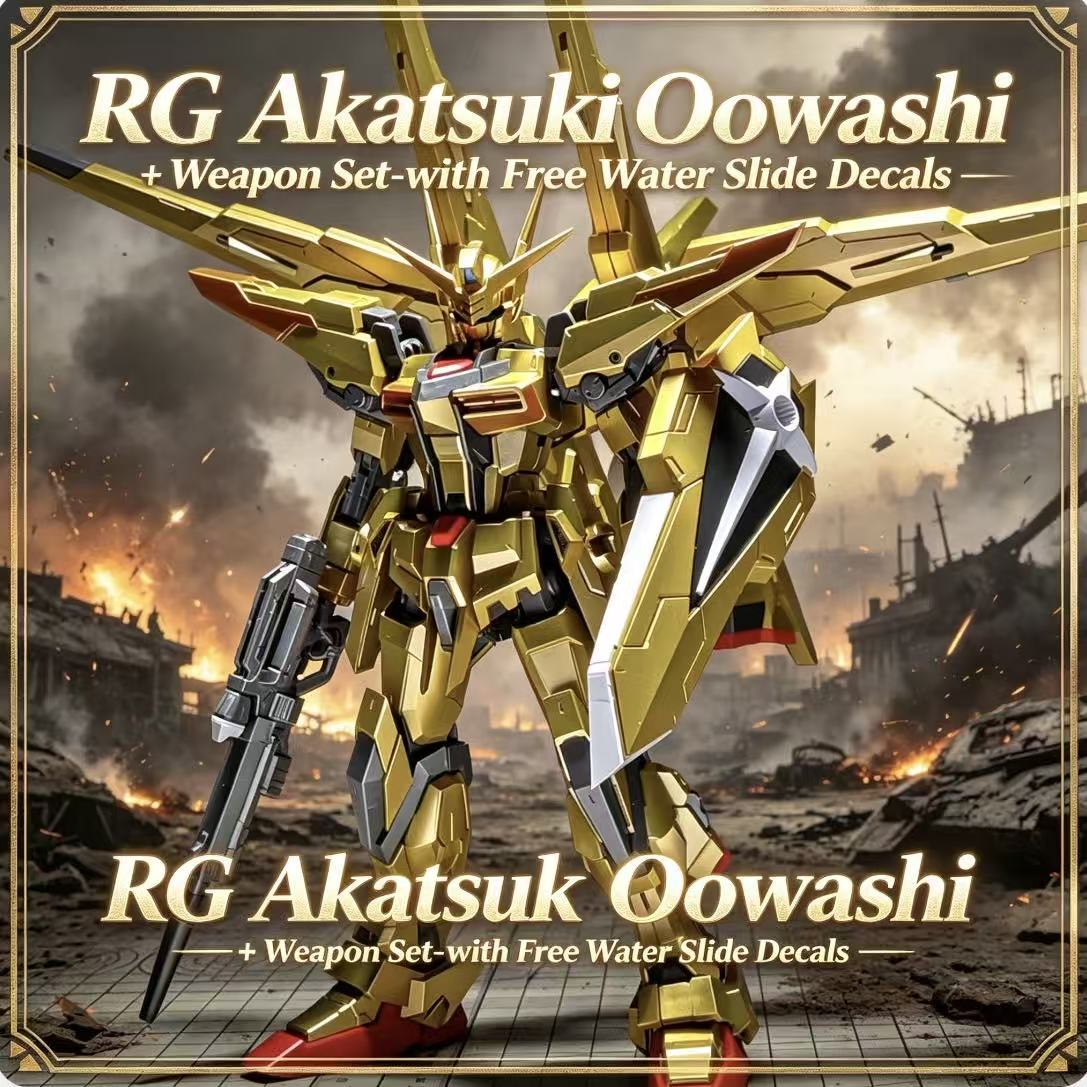 RG41 1/144 ORB-01 Akatsuki Oow - огляд і ціна Bandai Model Gundam Rg