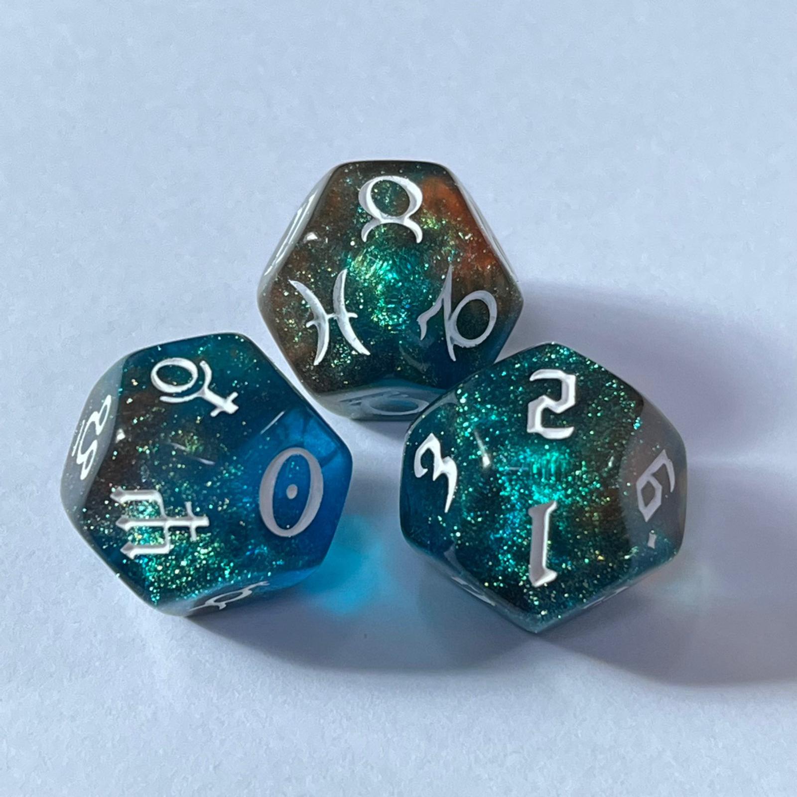 Dodecahedron Astrology Dice Ac - огляд і ціна Zodiac Party Games